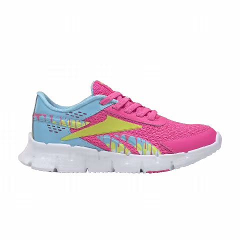 Reebok Zig Dynamica 2 Little Kid 'Paint Drip - Atomic Pink'