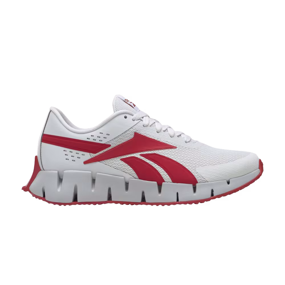 Reebok Zig Dynamica 2 Pure Grey Vector Red