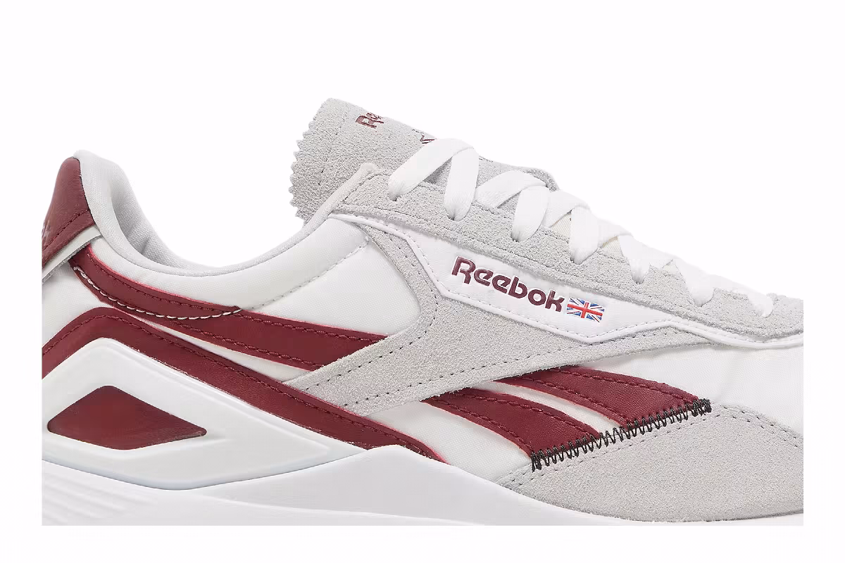 Reebok Classic Leather Legacy AZ Grey Classic Burgundy, view 3