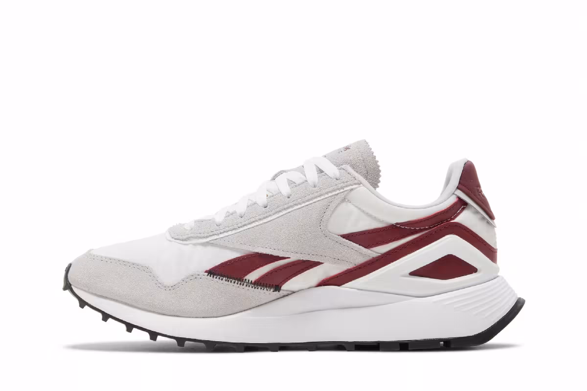 Reebok Classic Leather Legacy AZ Grey Classic Burgundy, view 4