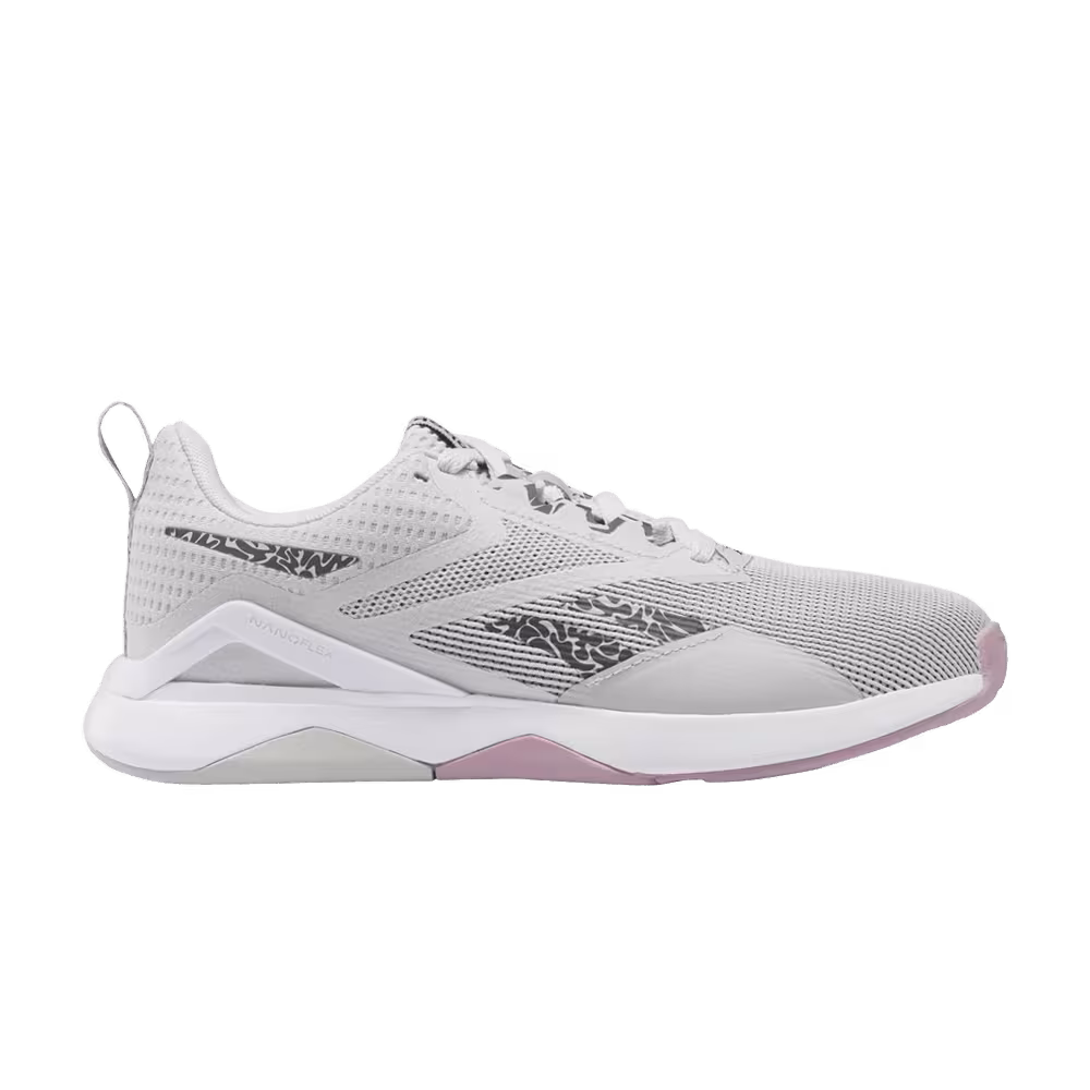 Reebok Women's Nanoflex TR 2.0 Pure Grey Infused Lilac