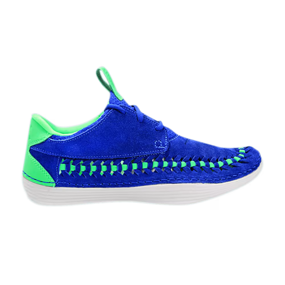 Nike Solarsoft Moccasin Premium Woven Hyper Blue Green