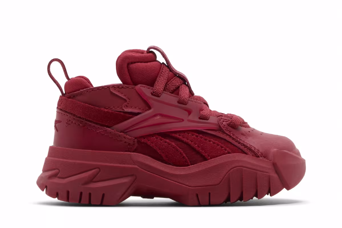 Cardi B x Reebok Club C V2 Toddler Mars Red, view 2