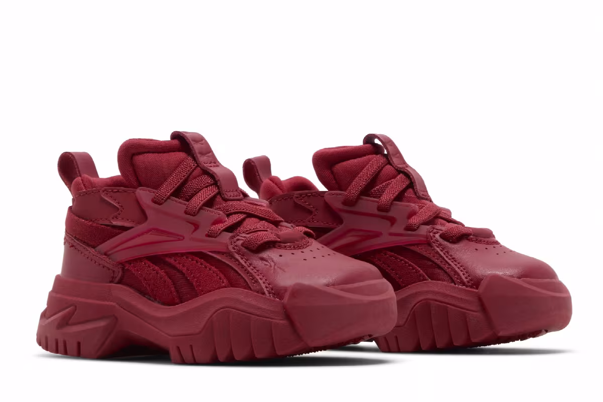 Cardi B x Reebok Club C V2 Toddler Mars Red, view 9