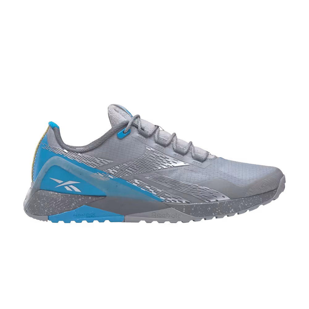 National Geographic x Reebok Nano X1 Pure Grey Bright Cyan