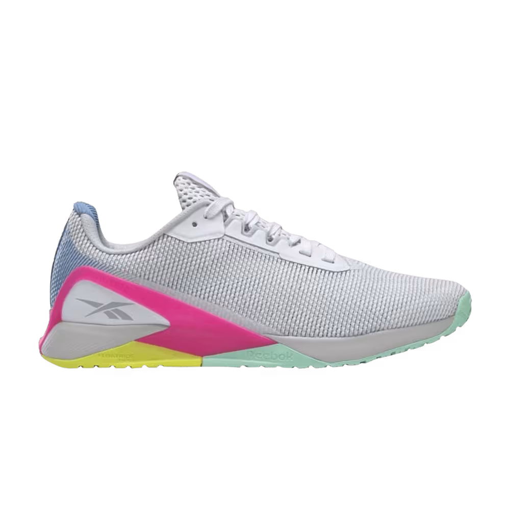 Reebok Women's Nano X1 Grit Footwear White Pure Grey