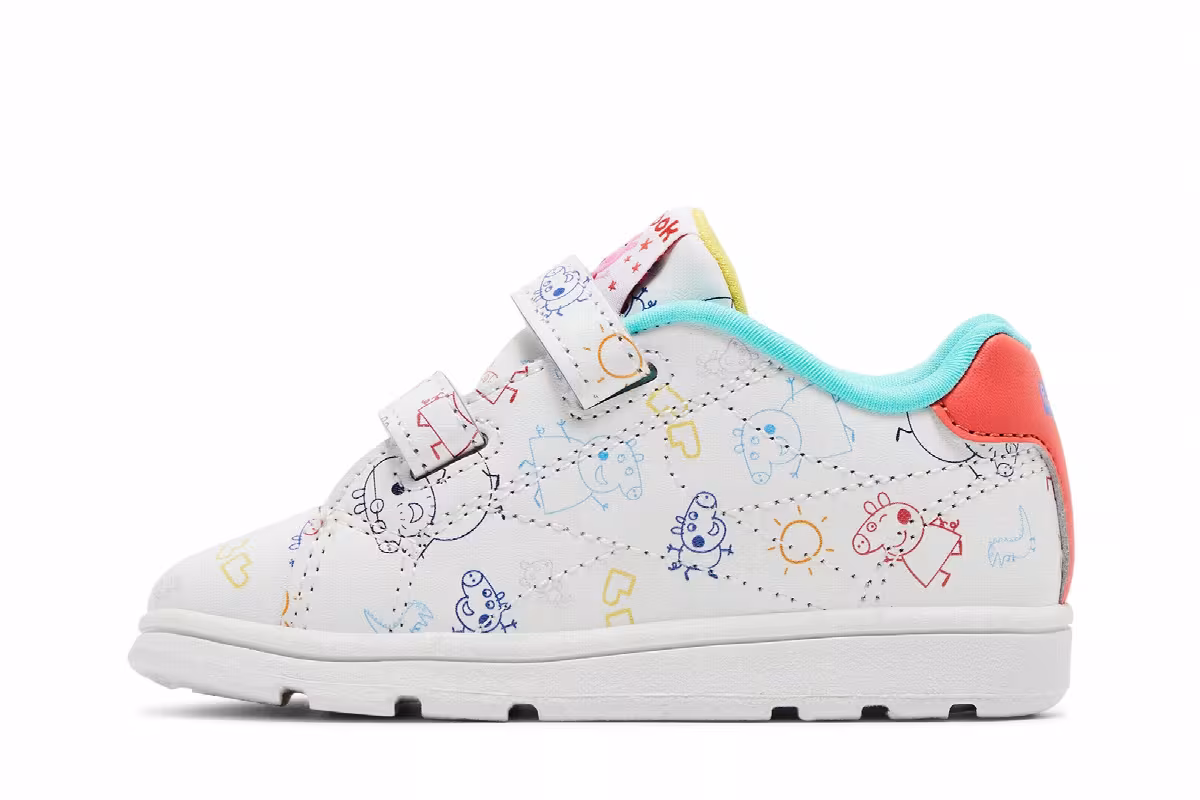 Peppa Pig x Reebok Royal Complete Toddler Family Pigs, view 4