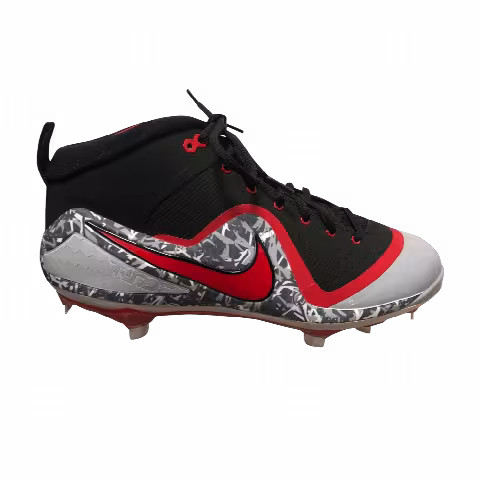 Nike Zoom Trout 4 Cleat 'Black University Red Grey'