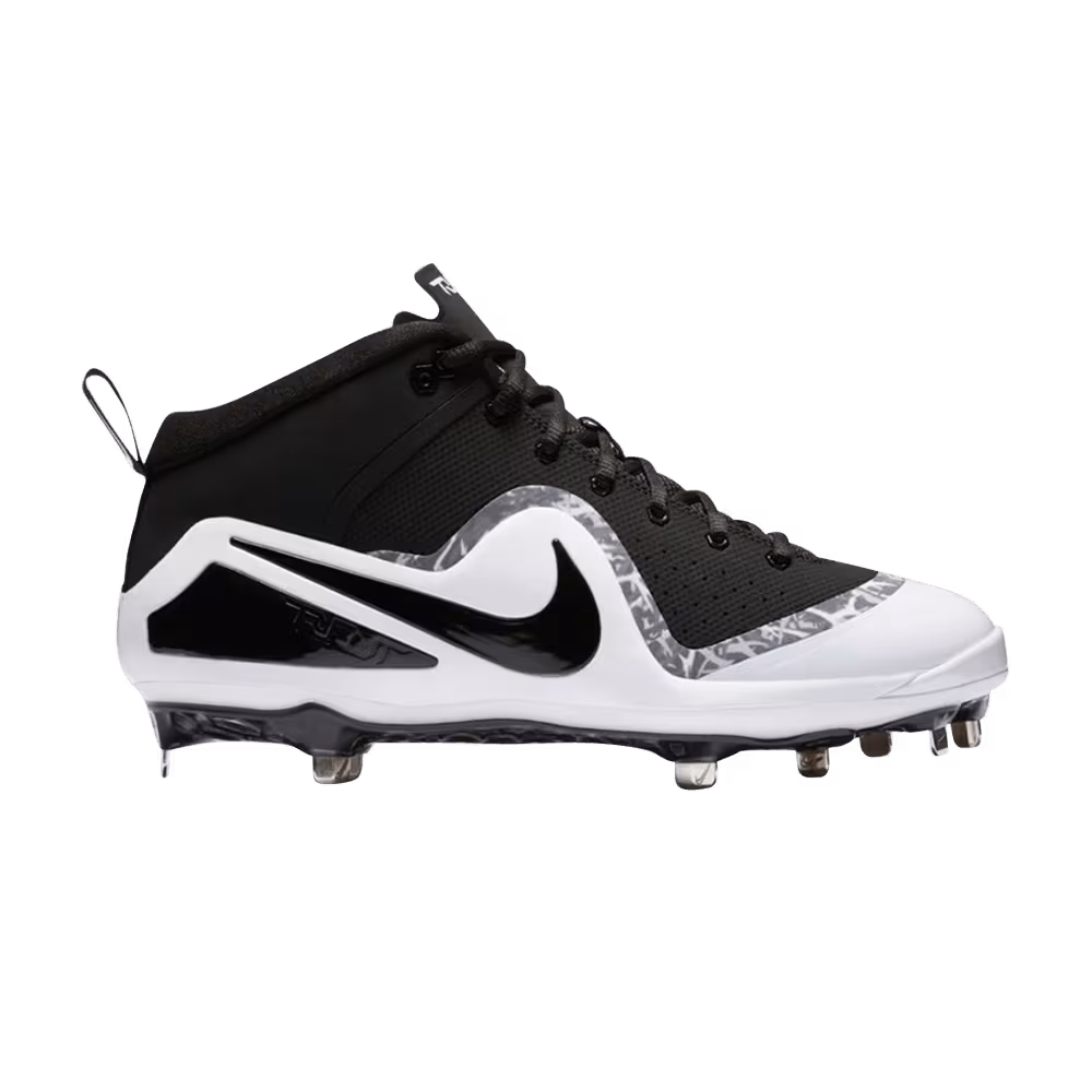 Nike Zoom Trout 4 Cleat Black White