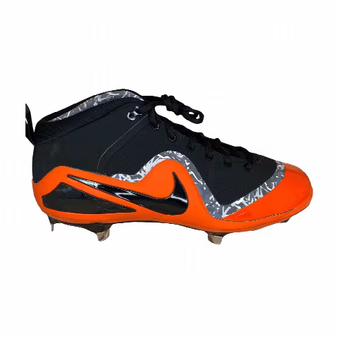 Nike Zoom Trout 4 Mid 'Black Orange'