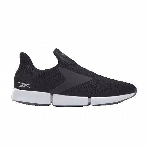 Reebok Wmns DailyFit DMX Slip-On 'Black Silver Metallic'