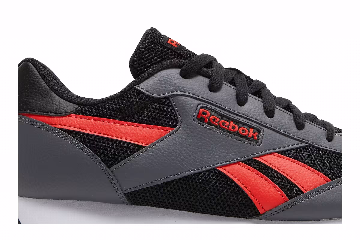 Reebok Rewind Run Black Dynamic Red, view 3