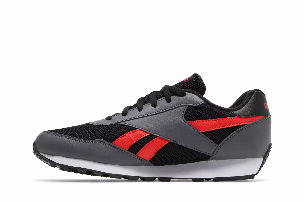 Reebok Rewind Run Black Dynamic Red, view 4