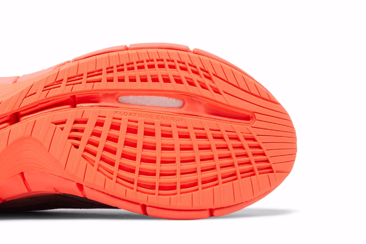 Reebok Zig Kinetica 2.5 Grey Orange Flare, view 6