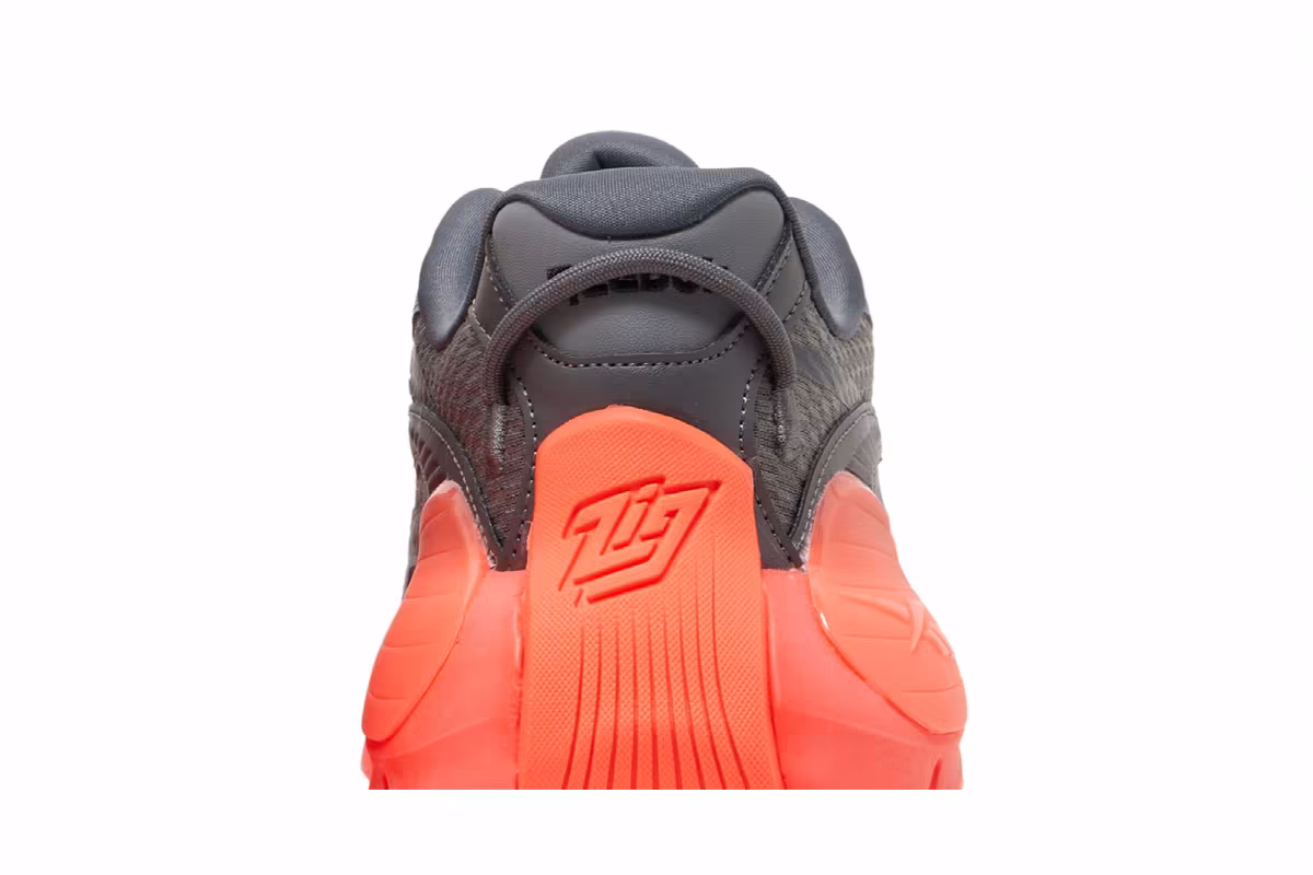 Reebok Zig Kinetica 2.5 Grey Orange Flare, view 8
