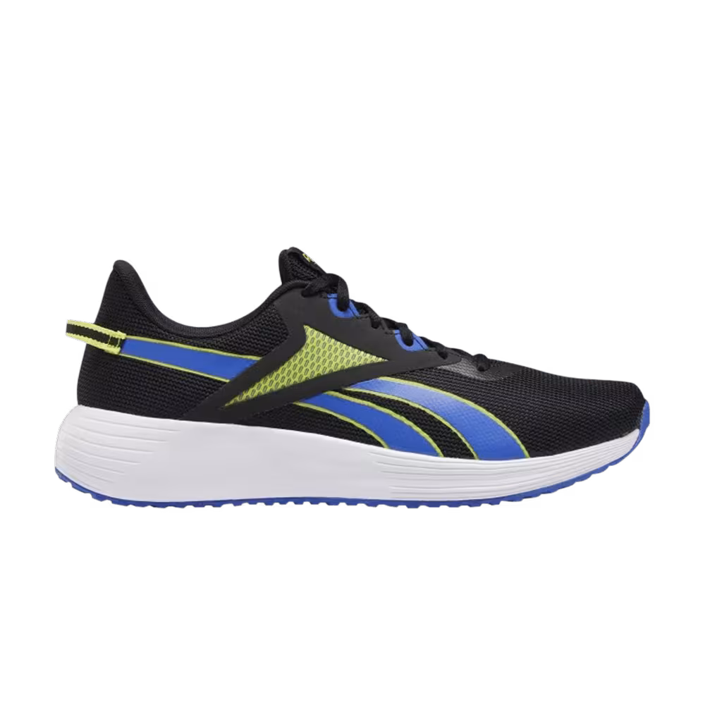 Reebok Lite Plus 3 Black Blue Acid Yellow