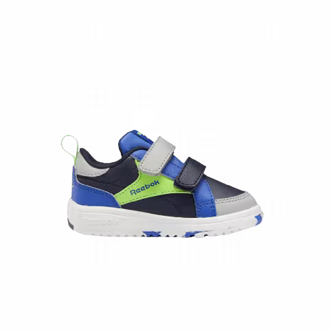 Reebok Weebok Clasp Low Toddler 'Navy Solar Lime Camo'