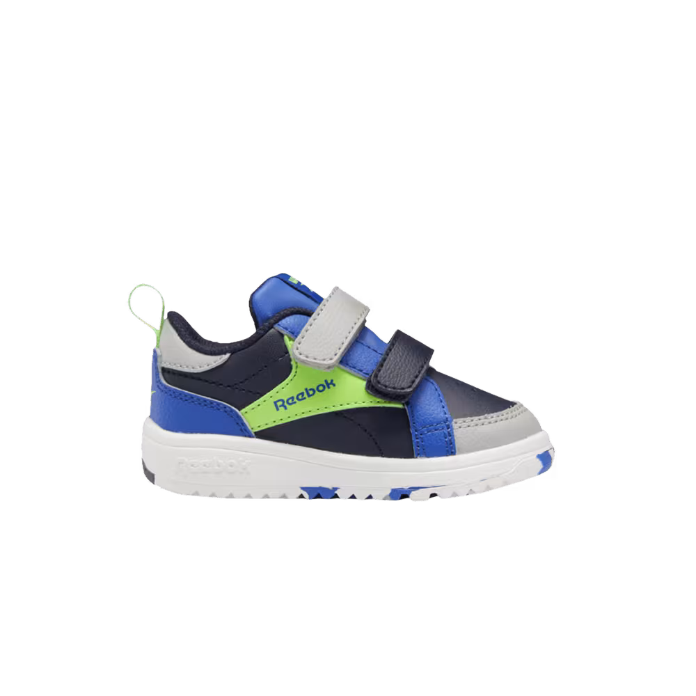 Reebok Weebok Clasp Low Toddler Navy Solar Lime Camo