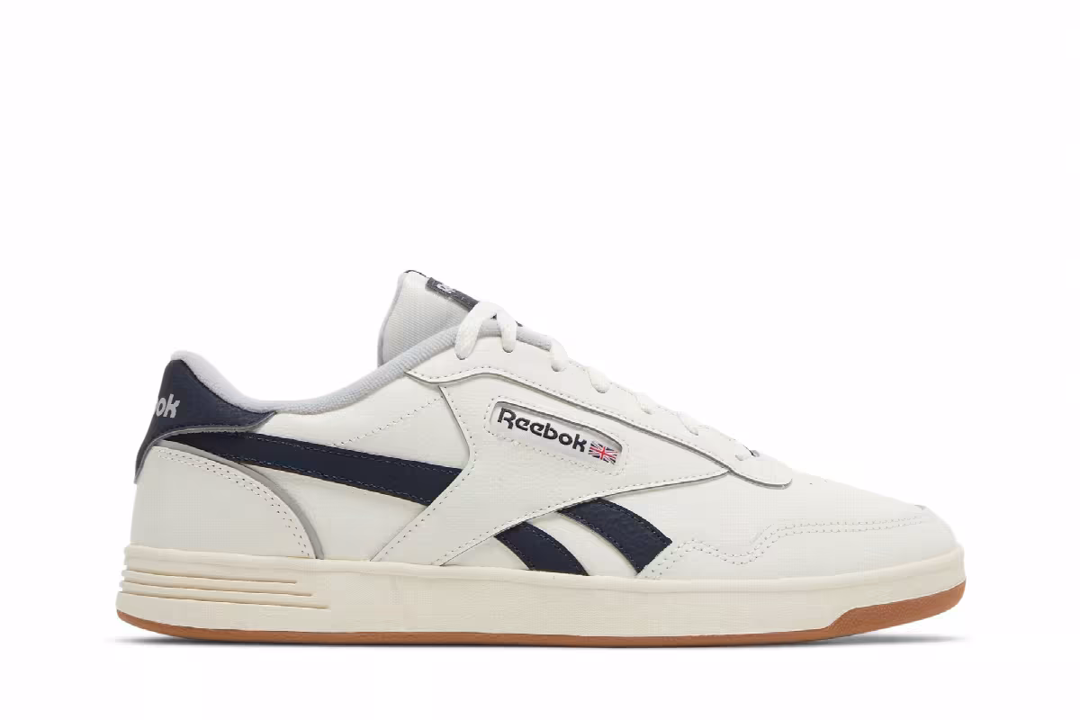 Reebok Club MEMT Chalk Vector Navy, view 2