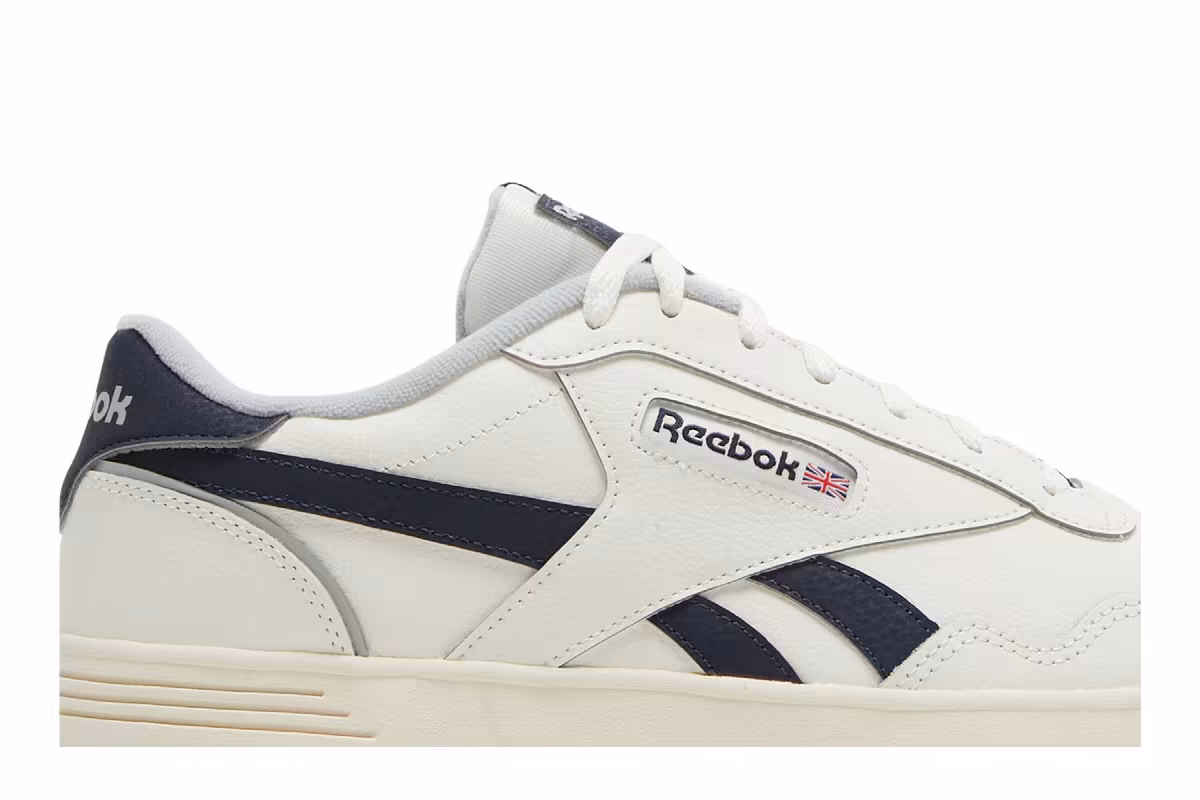 Reebok Club MEMT Chalk Vector Navy, view 3