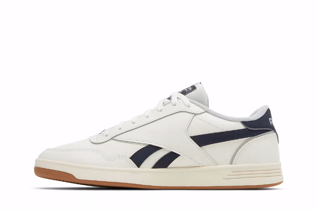 Reebok Club MEMT Chalk Vector Navy, view 4