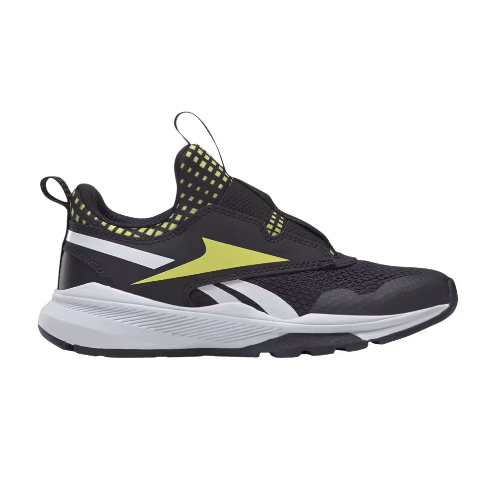 Reebok XT Sprinter Slip-On J Black Solar Acid Yellow