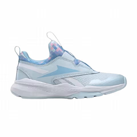 Reebok XT Sprinter Slip-On Little Kid 'Glass Blue Pixelated'