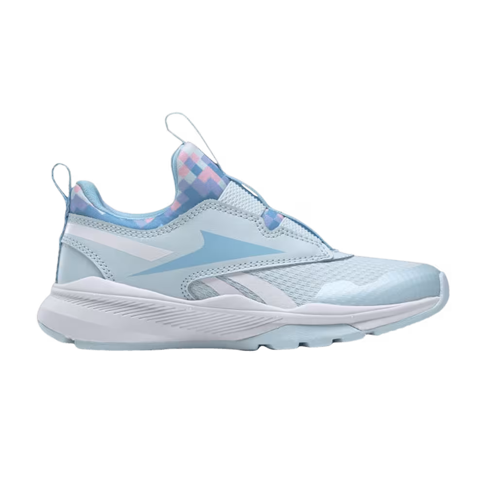 Reebok XT Sprinter Slip-On Little Kid Glass Blue Pixelated