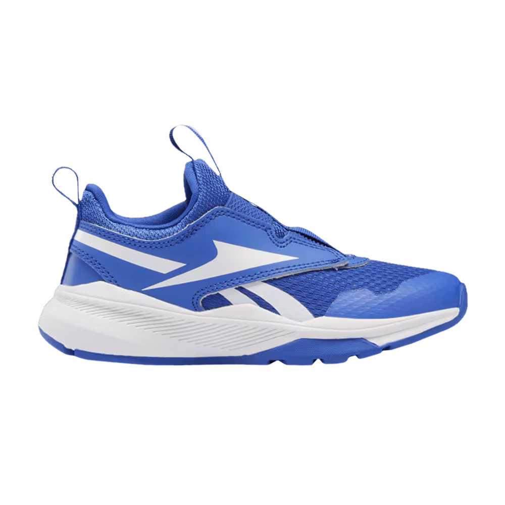 Reebok XT Sprinter Slip-On Little Kid Court Blue Footwear White