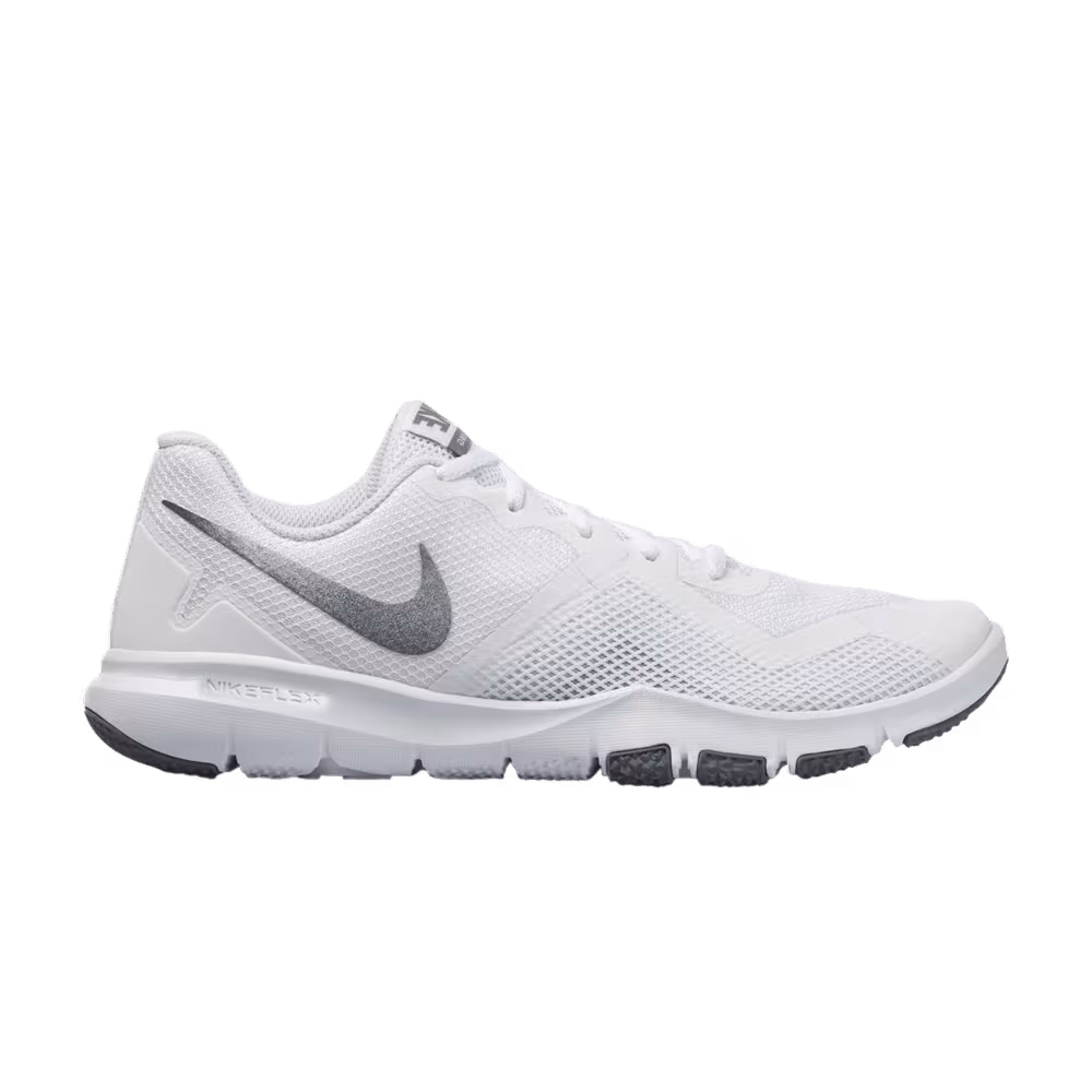Nike Flex Control 2 White Metallic Cool Grey