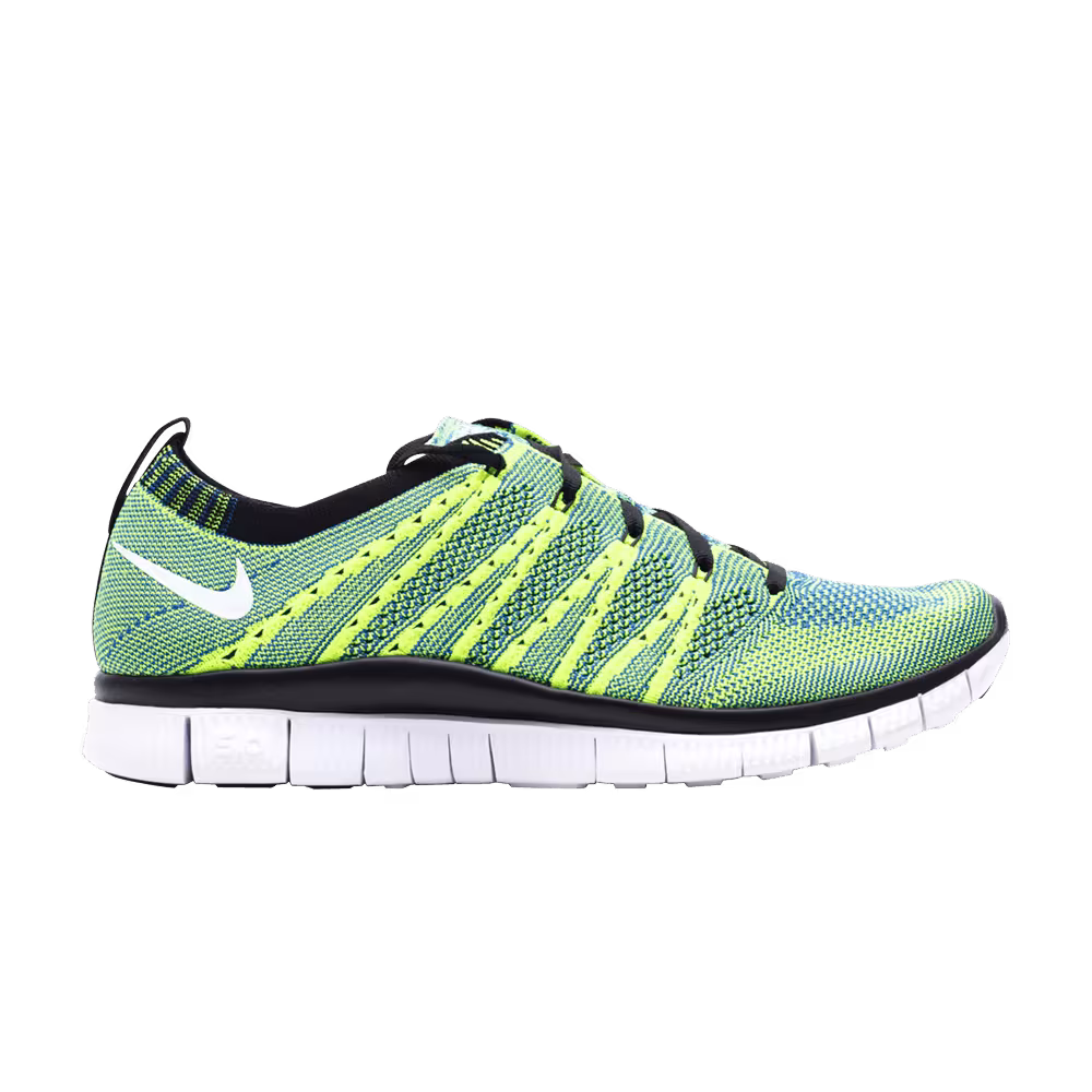 Nike Free Flyknit HTM SP Volt Varsity Royal