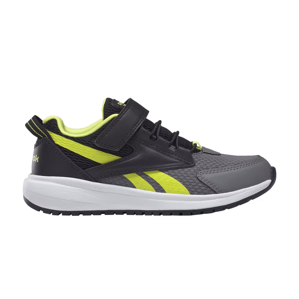 Reebok Road Supreme 3 Little Kid Black Solar Acid Yellow
