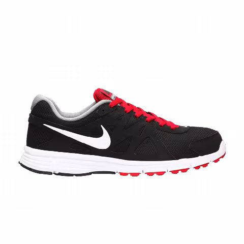 Nike Revolution 2 4E Wide 'Black White Varsity Red'