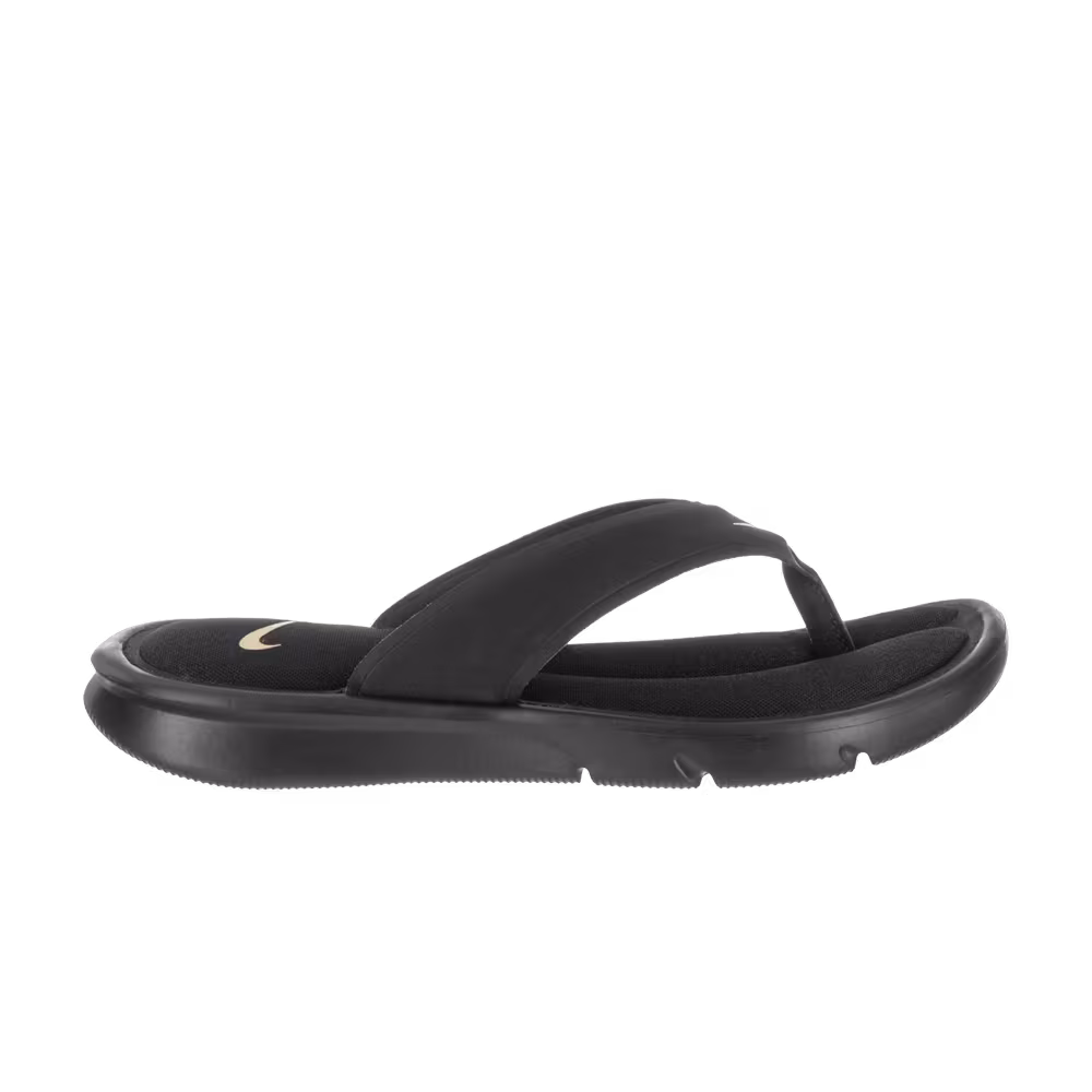 Nike Women's Ultra Comfort Thong Black White Black
