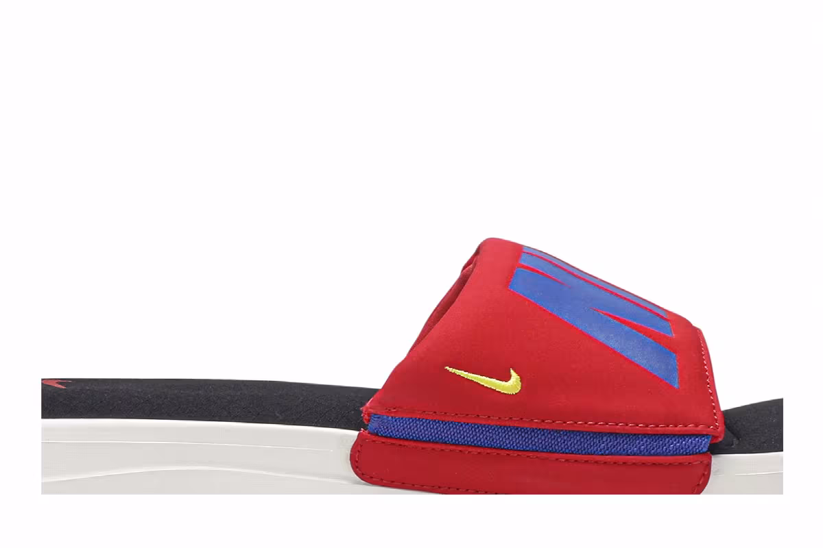 Nike Ultra Comfort 3 Slide Red Racer Blue, view 3