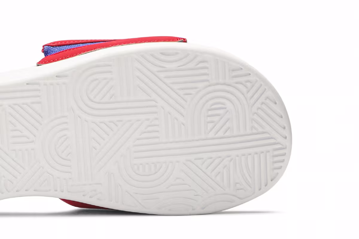 Nike Ultra Comfort 3 Slide Red Racer Blue, view 6
