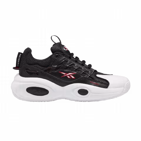 Reebok Solution Mid Big Kid 'Black Vector Red'