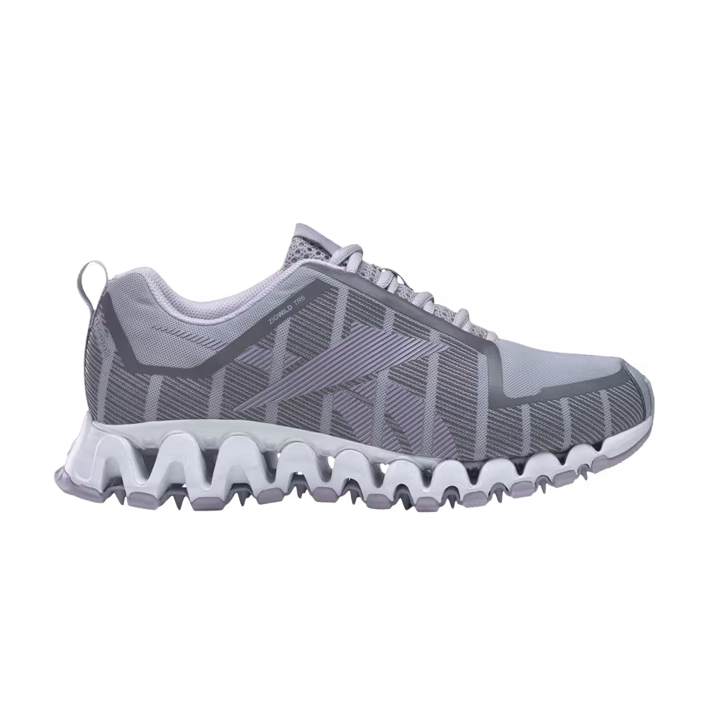 Reebok Women's ZigWild Trail 6 Grey Purple Oasis