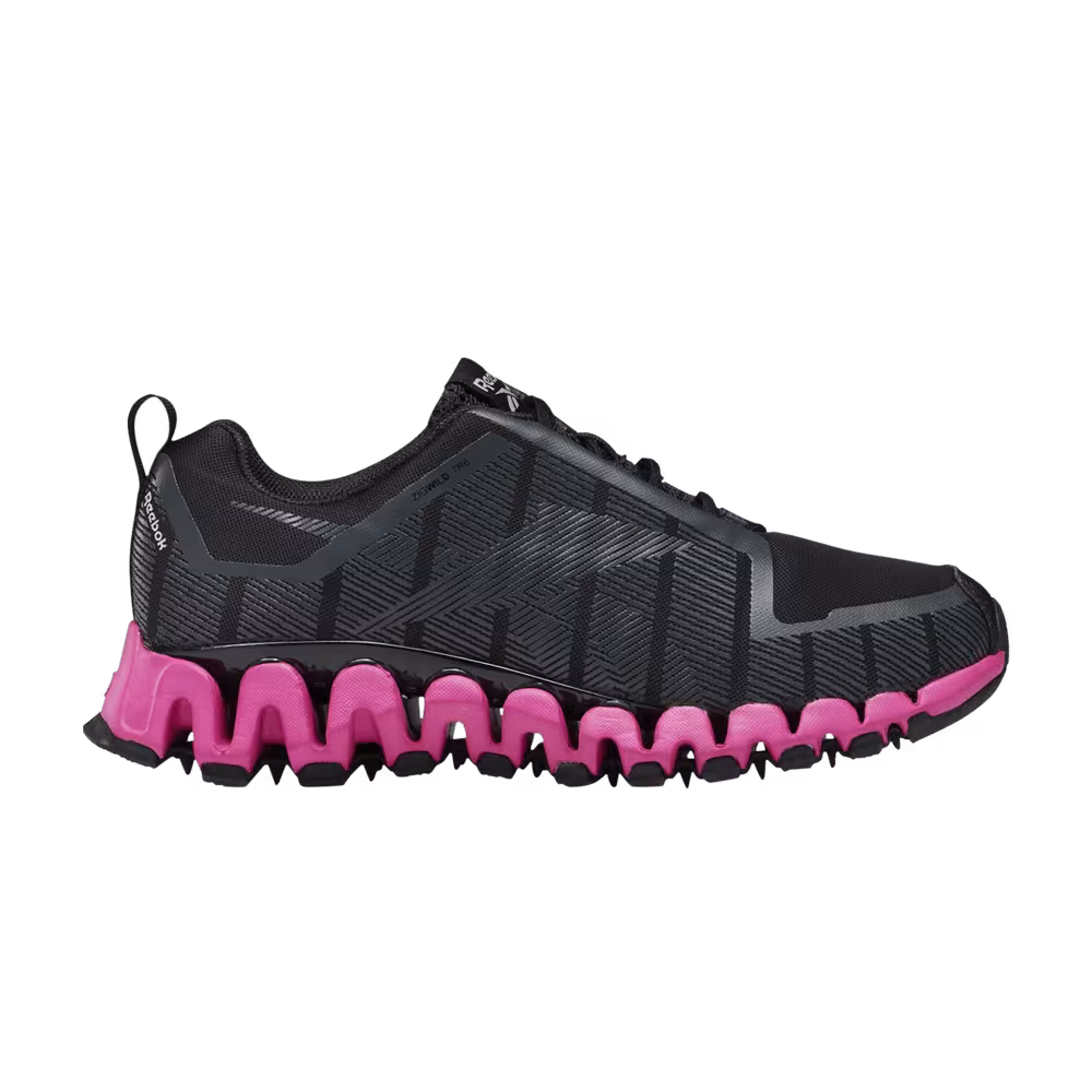 Reebok Women's ZigWild Trail 6 Black Proud Pink