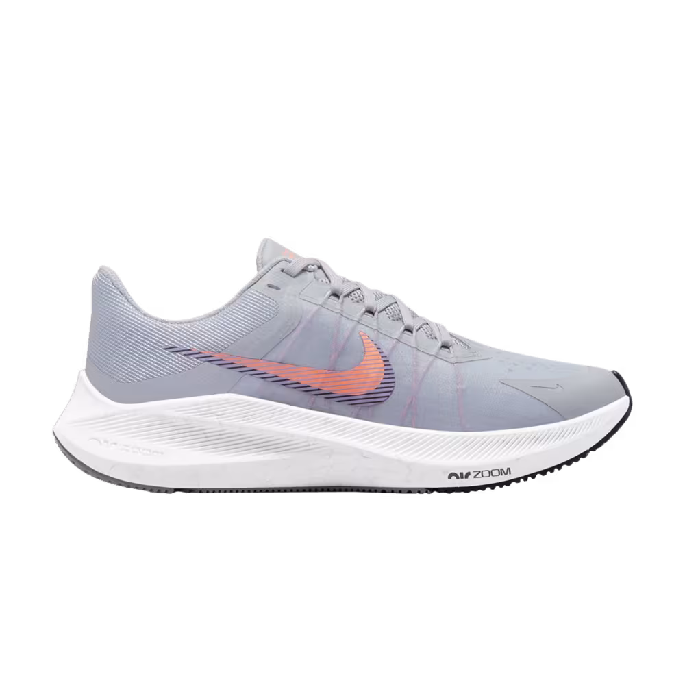 Nike Women's Zoom Winflo 8 Wolf Grey Atomic Orange