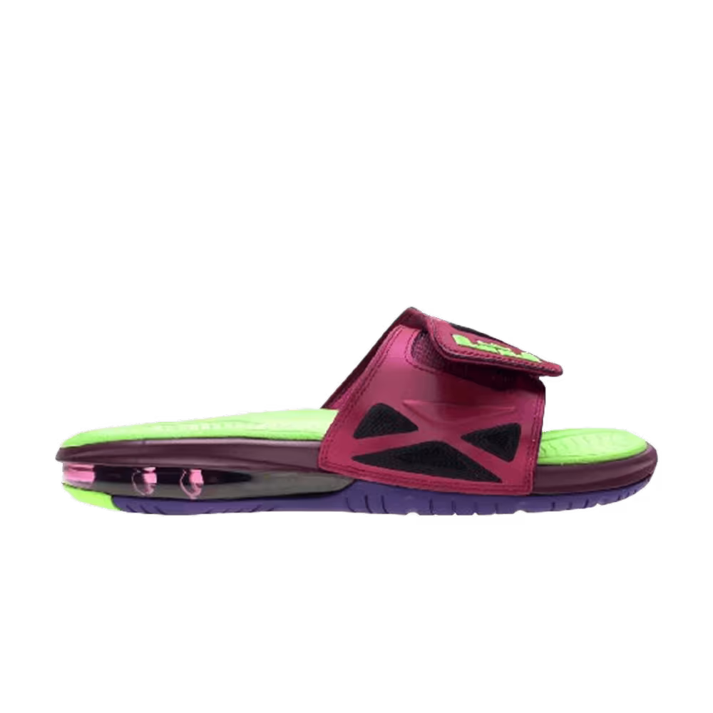 Nike Air Lebron 2 Slide Elite Raspberry Red
