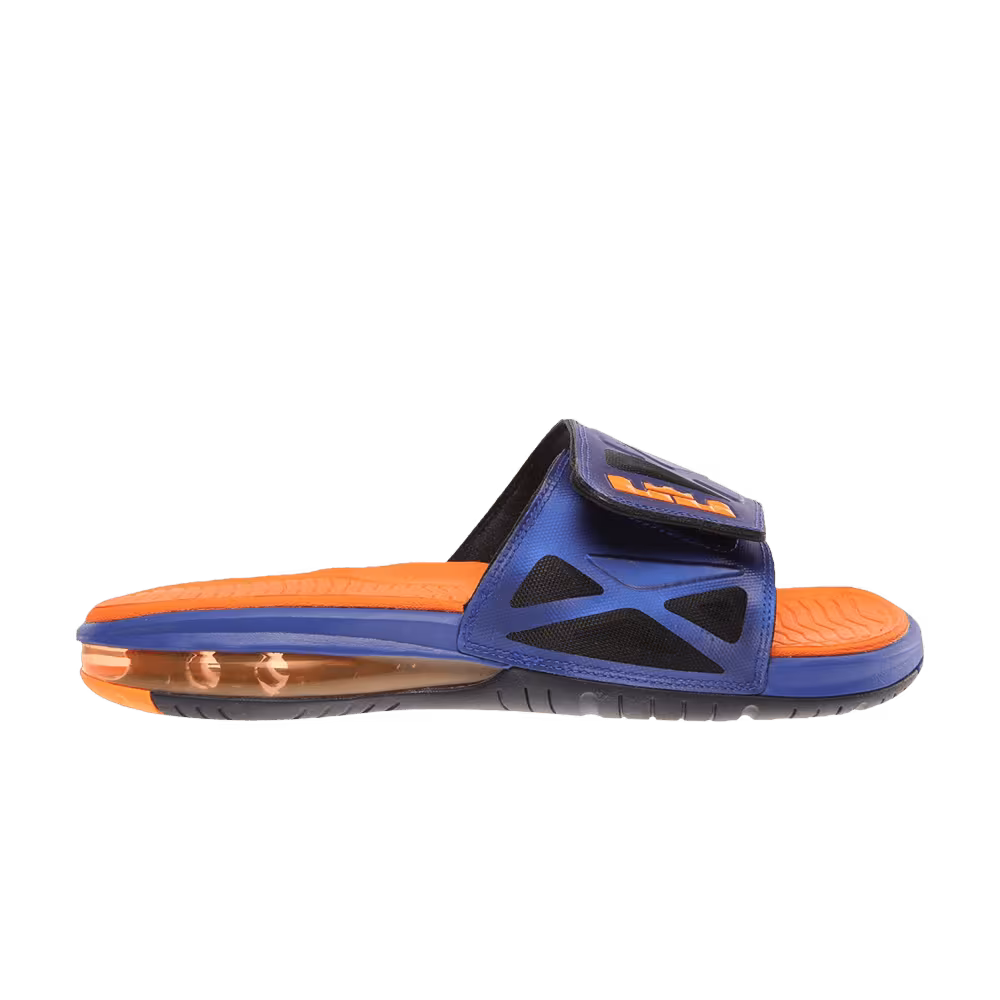 Nike Air LeBron 2 Slide Elite Hyper Blue Bright Citrus