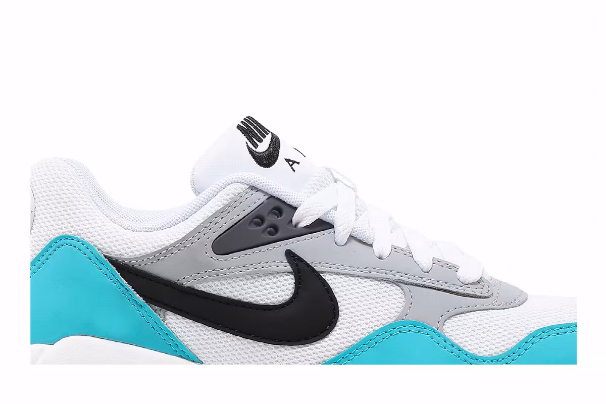 Nike Women's Air Max Correlate White Turquoise Blue, view 3