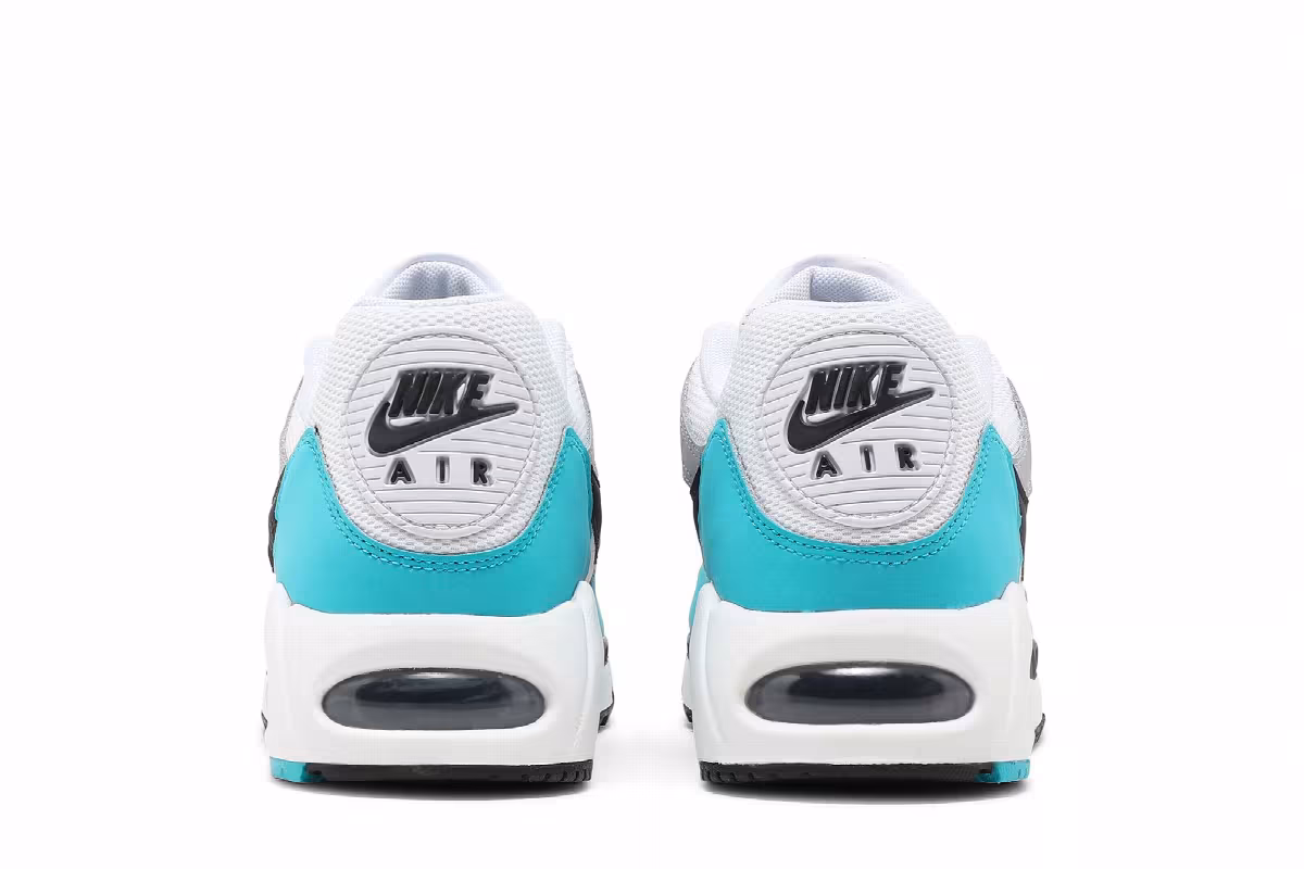 Nike Women's Air Max Correlate White Turquoise Blue, view 7