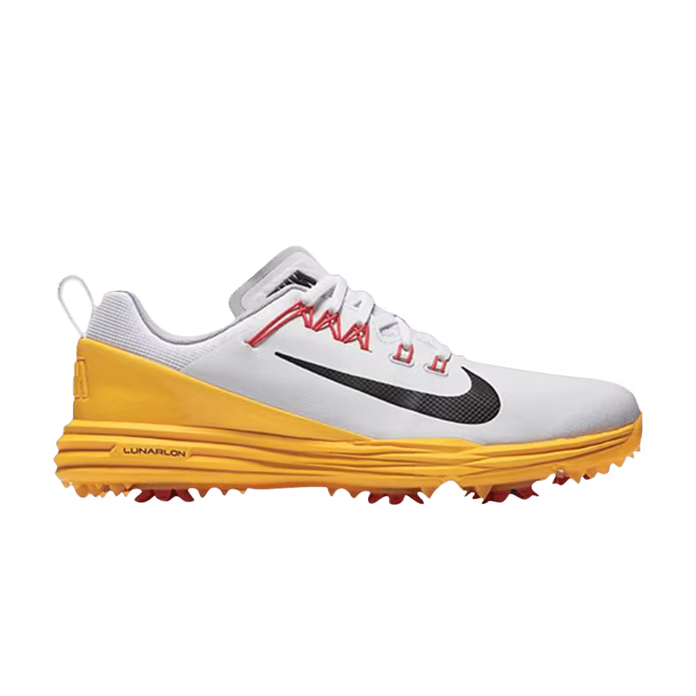 Nike Women's Lunar Command 2 White Laser Orange