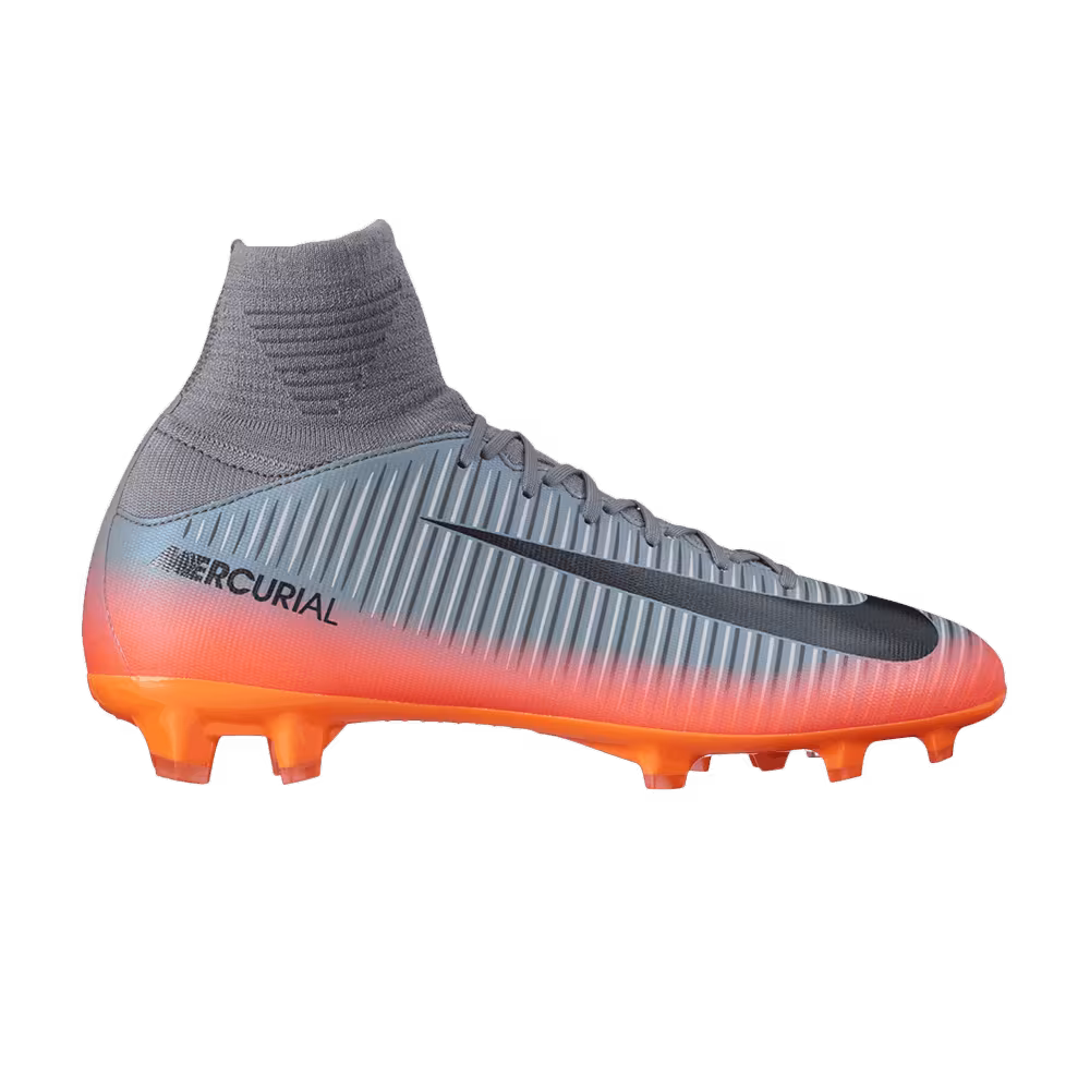 Nike Mercurial Superfly 5 FG GS Cleat Cool Grey
