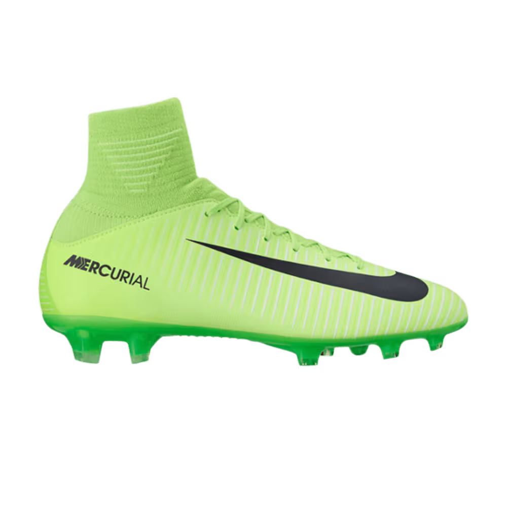 Nike Mercurial SuperFly 5 FG GS Flash Lime