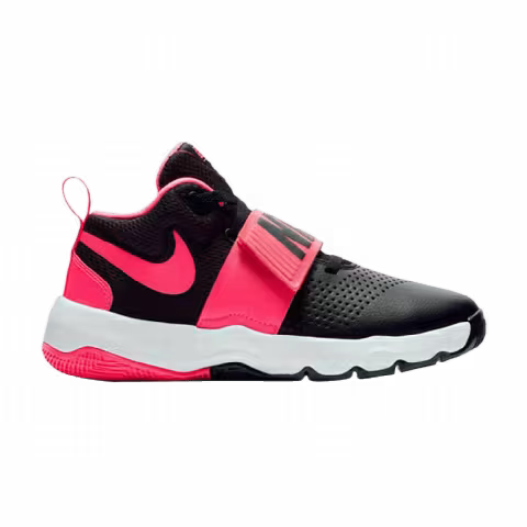 Nike Team Hustle D8 GS 'Black Racer Pink'