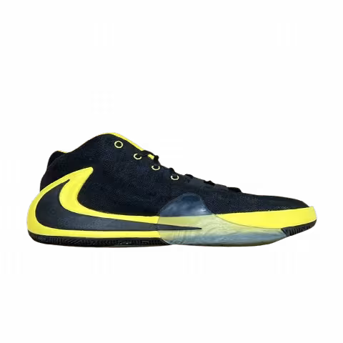 Nike Zoom Freak 1 'Black Yellow Strike' Sample