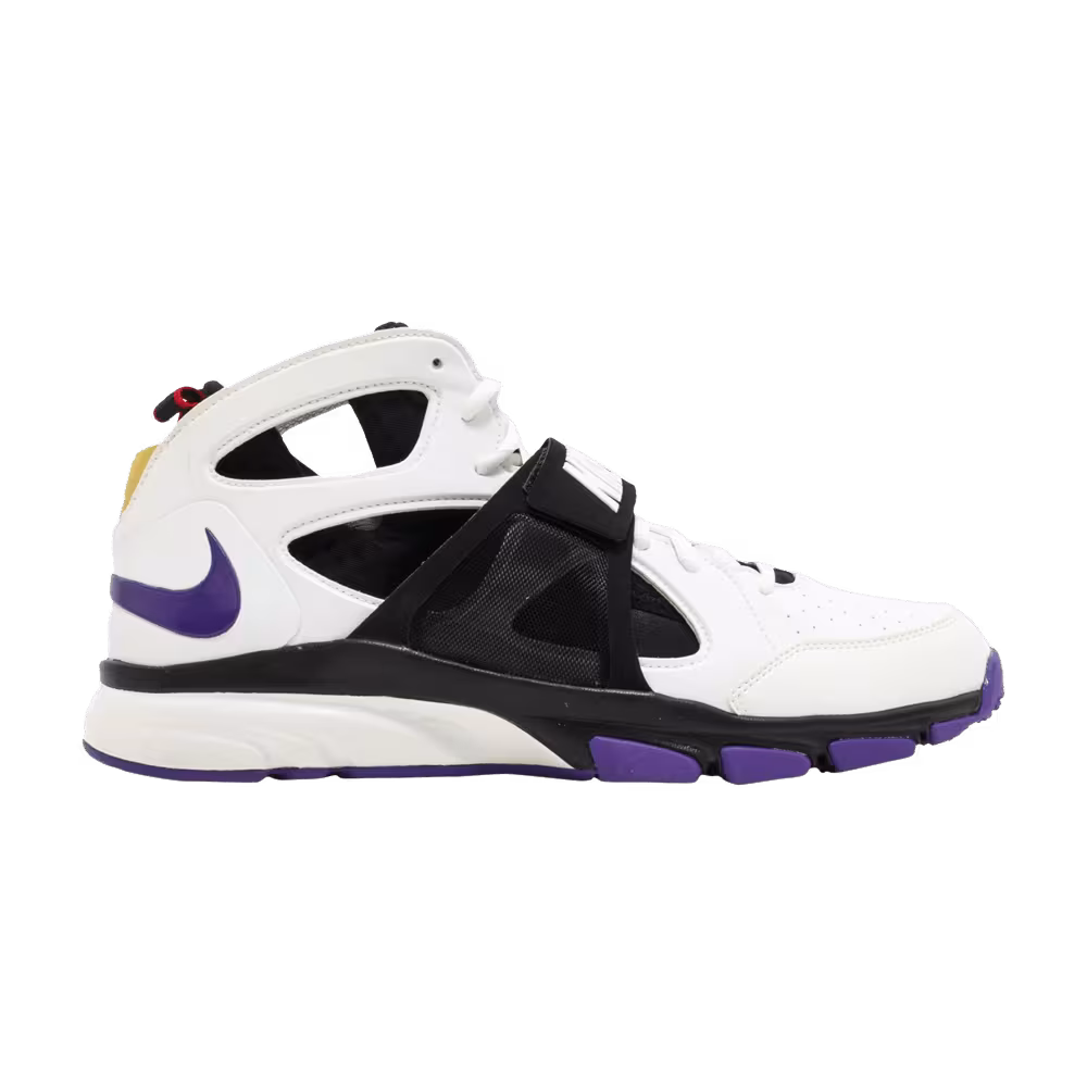 Nike Zoom Huarache TR Mid White Court Purple
